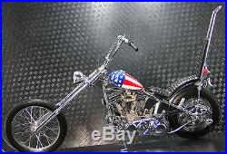 Easy Rider Harley Davidson Built Motorcycle Chopper Captain America Model