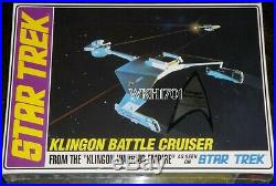 Enterprise, Klingon, Romulan, K7, Spock, Galileo Lot of 8 Star Trek Model Kits