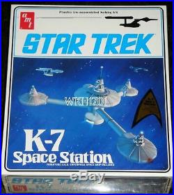 Enterprise, Klingon, Romulan, K7, Spock, Galileo Lot of 8 Star Trek Model Kits