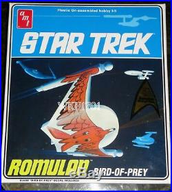 Enterprise, Klingon, Romulan, K7, Spock, Galileo Lot of 8 Star Trek Model Kits