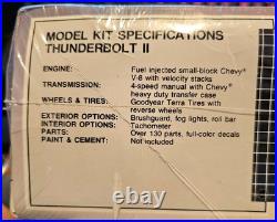 FACTORY SEALED AMT/ERTL Thunderbolt II Truck Kit #6931 Chevy V8 1/25 Model Kit