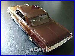 FREE SHIPPING! RARE AMT 1962 PONTIAC BURGUNDY Bonneville Hardtop Promo Model