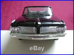FREE SHIPPING! RARE AMT 1962 PONTIAC STARLIGHT BLACK Bonneville Hardtop Promo