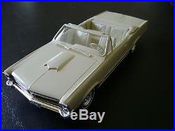 FREE SHIPPING! RARE AMT 1965 PONTIAC MISSION BEIGE GTO Convertible Promo Model