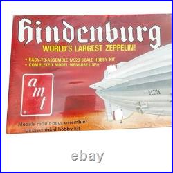 Factory Sealed Vintage Amt Hindenburg 1/520 Scale Model Kit T557 Zeppelin