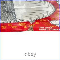Factory Sealed Vintage Amt Hindenburg 1/520 Scale Model Kit T557 Zeppelin