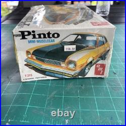 Factory-sealed Original Vintage Amt 1975 Ford Pinto Mini-musclecar Kit Nib