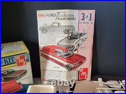 Falcon Ranchero 61 HT 1961 Model Kit AMT 3 in 1 1/25 Scale MIB NEW Unbuilt