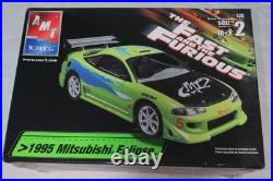 Fast & Furious Mitsubishi Eclipse 1995 Model Kit Rare AMT ERTL 1/25 Scale