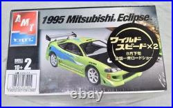 Fast & Furious Mitsubishi Eclipse 1995 Model Kit Rare AMT ERTL 1/25 Scale