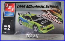 Fast & Furious Mitsubishi Eclipse 1995 Model Kit Rare AMT ERTL 1/25 Scale