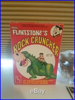 Flintstones Fred flintstone AMT model kits 70s 4 piece set MIB vhtf