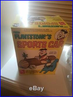 Flintstones Fred flintstone AMT model kits 70s 4 piece set MIB vhtf