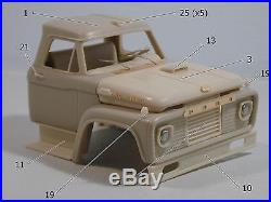 Ford F 850 125 scale resin cab kit not AMT not Revell