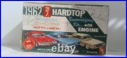 GREAT FIND AMT 1962 CHEVROLET 3 In 1 HARDTOP Customizing Kit With Engine VINTAGE