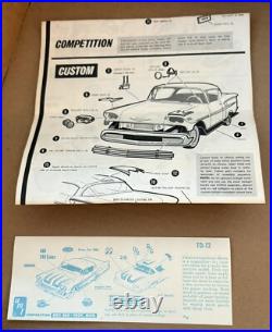 George Barris 1958 Chevrolet Impala AMT 125 Model Car Kit 2758 Vintage Trophy