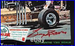 George Barris Signed Autographed The Munsters DRAG-U-LA Funny Car AMT Model Kit