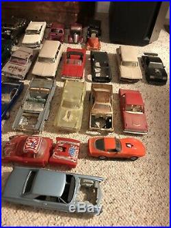 Huge Vintage Model Lot Prebuilt kits, AMT, MPC & Others from the 50s & 60s