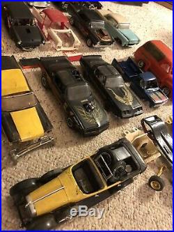 Huge Vintage Model car Lot, AMT MPC & Others, Prebuilt kits