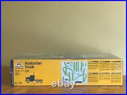 Italeri 1/24 Australian Truck and AMT 1/25 Extendable Heavy Duty Flatbed Trailer