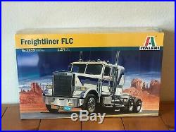 Italeri 1/24 Freightliner FLC Tractor & AMT 1/25 Fruehauf Tanker Trailer