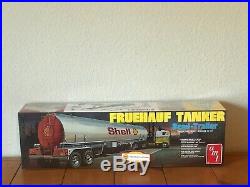 Italeri 1/24 Freightliner FLC Tractor & AMT 1/25 Fruehauf Tanker Trailer