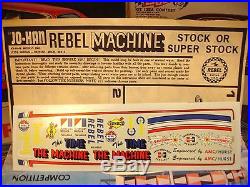 JOHAN 1970 AMC REBEL THE MACHINE CARTOON BOX C-1870200 70 1/25 AMT UNBUILT KI