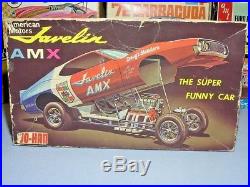 Johan 1971 Amc Javelin Amx Super Fc #c-205200 1/25 Amt Mpc Unbuilt Model Kit