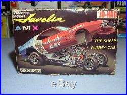 Johan 1971 Amc Javelin Amx Super Fc #c-205200 1/25 Amt Mpc Unbuilt Model Kit