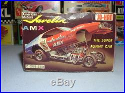 Johan 1971 Amc Javelin Amx Super Fc #c-205200 1/25 Amt Mpc Unbuilt Model Kit