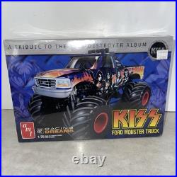 KISS Band Destroyer Album AMT 1/25 Scale Monster Truck Model Kit Ford A787-10