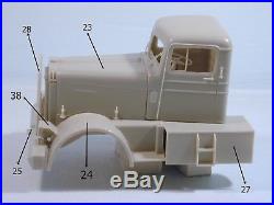 Kenworth Logger 1/25 scale resin cab kit compatible AMT limited series