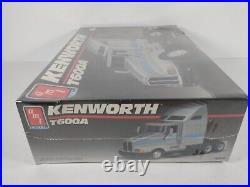 Kenworth T600A Semi Truck AMT 125 Model Kit # 6976 Sealed Box 1990