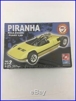 LOT 3 AMT Model Car Building Kits Piranha,'40 Willys Coupe/Pickup, El Camino