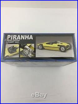 LOT 3 AMT Model Car Building Kits Piranha,'40 Willys Coupe/Pickup, El Camino