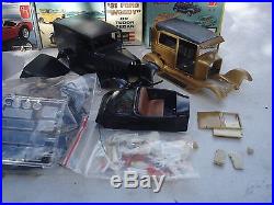LOT OF 60's 70's MODEL KITS Street Rods AMT & Revell BUILDERS JACKPOT Projects