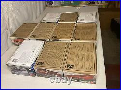 LOT of (10) AMT/ERTL Model Kits 124 125 (New, Built & Parts)