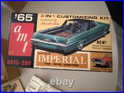 L@@K! RARE ORIGINAL AMT 1965 CHRYSLER IMPERIAL CONV 3n1 KIT SUPER NICE