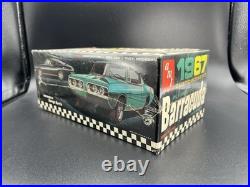 L@@k! Rare Factory-sealed Original Vintage Amt 1967 Plymouth Barracuda Kit Nib