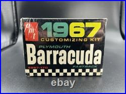 L@@k! Rare Factory-sealed Original Vintage Amt 1967 Plymouth Barracuda Kit Nib