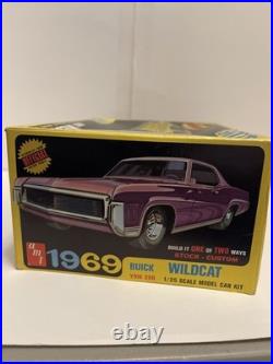 L@@k! Rare! Original Vintage Amt 1969 Buick Wildcat Kit Complete Super C@@l