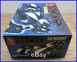 Lof 3 Vintage AMT Ertl Revell Batman & Forever Model Kits- Batmobile, wing, Boat