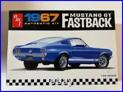 Lot #2 Six Scale Model Auto Kits 124 & 125 Scale