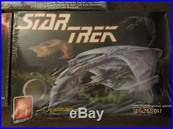 Lot 3 AMT Star Trek USS Enterprise Klingon Model Kits 8229 8617 6858