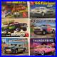 Lot #3 Six Scale Model Auto Kits 124 & 125 Scale