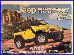 Lot #4 Six Scale Model Auto Kits 124 & 125 Scale