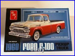 Lot #8 Six Scale Model Auto Kits 124 & 125 Scale