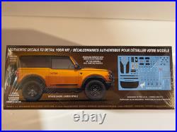 Lot #8 Six Scale Model Auto Kits 124 & 125 Scale