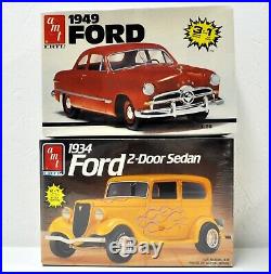 Lot F (10) Amt/ertl Monogram Revell 1/25 Model Car Kits New, Sealed