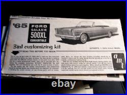 Lot Of 11 1960's Amt Scale Model Instruction Manuals Stingray Cobra & More Bba45